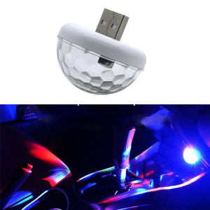 Car USB Colorful Atmosphere Light Portable Automobile Interior RGB Ambient Lamp Night Romantic Lights