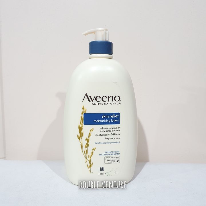 Aveeno Active Naturals Skin Relief Moisturising Lotion Fragrance Free ...