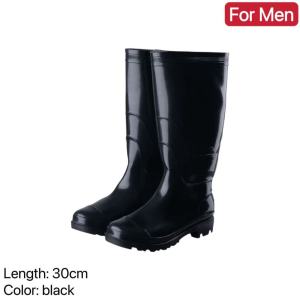 BELIEVE High Cut Waterproof Work Boots for Men Heavy Duty Anti Slip Rain Boots Bota Pang Lalake Durable PVC Flood Boots for Delivery Riders Farming Factory Warehouse Outdoor Use #PVCBoots #OutdoorWorkBoots #BotaPangLalake