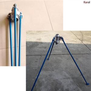 Karol.mall     สปริงเกอร์บิ๊กกัน สปริงเกอร์อลูมิเนียม 2นิ้ว ยิงไกล ฉีดไกล พร้อมขาตั้ง 1 เมตร สปริงเกอร์บิ๊กกัน3อัน