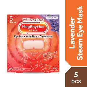 MEG RHYTHM Steam Eye Mask Lavender Sage Scent 5s