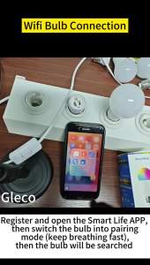 Tuya Wifi/Bluetooth Smart Bulb E27 RGB Alexa Led Lamp Smart Light Bulbs AC 85-265V Smart Lamps For Assistant Smart Life