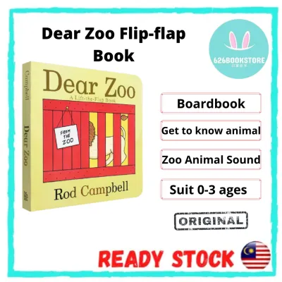 [626Book] Best Seller English Picture Book Storybook for kids Hardcover Dear Zoo by Rod Campbell 亲爱的动物园绘本 正版畅销英语精装绘本故事 （厚书皮）