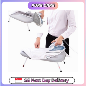 【Pure Care】 Mini Foldable Standing Ironing Board/ Table Board/Retractable Iron Stand with Iron Rest