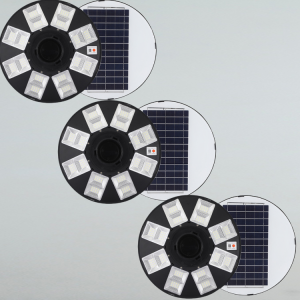 Solar Outdoor Lights Garden Lights 2025 New Home Landscape Lights Waterproof Round UFO Garden Villa Yard 太阳能飞碟庭院灯