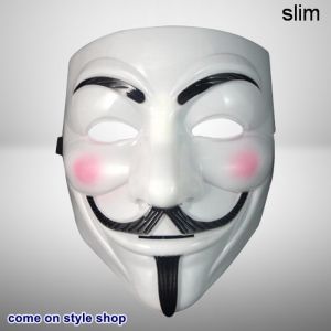 หน้ากากแฟนซี แฮกเกอร์ หน้ากากหนวด ปาร์ตี้ รุ่น Standard รุ่น Premium รุ่นหนา ฮาโลวีน คอสเพลย์ มากกว่า 10 แบบ เป็นของสะสม ของขวัญ V for Vendetta Party Mask พร้อมส่งจากไทย