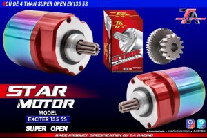 Bộ Đề Độ Trái Lớn Exciter 135 5 số TA RACING