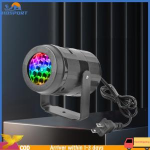 【Hospor】LED Christmas Stage Projection Lights Waterproof 360 Rotatable Xmas Patterns Light Holiday Party Decor Xmas Projection Light Decorative Lighting