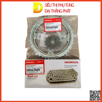 Bộ nhông xích nhông sên đĩa WINNER 150 zin chính hãng HONDA