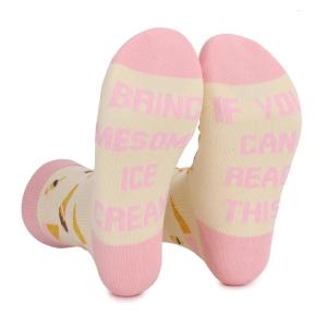 Novel Funny Socks Cotton Boot Socks Fashion Ankle Socks Winter Warm Crew Socks Dress Socks for Women Girls Gifts
