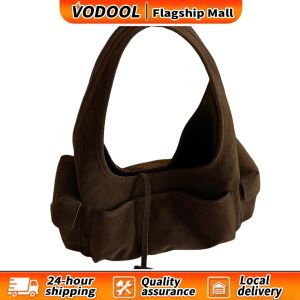 【Fast delivery】 Womens Large Capacity Retro Backpack Made of PU Leather with Top Handle for School Travel and Daily Use