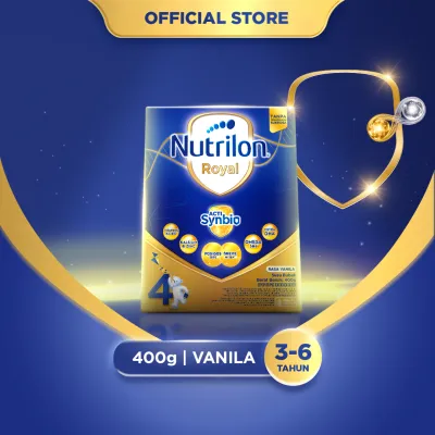 Nutrilon Royal 4 Vanila Susu Pertumbuhan Bubuk 400gr - Susu Bubuk Untuk Usia 3-6 Tahun