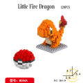 Animated Pokemon building blocks set particles, hands on to build their own Pokemon park, educational Stem toys, toy for kids. 