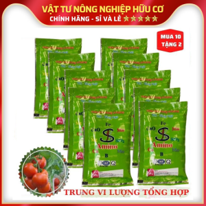 (Combo Mua 10 Tặng 2) Phân Bón Trung Vi Lượng Tỗng Hợp Dùng Cho Cây Trồng - Gói 50G