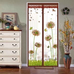 Magnetic Mosquito Net Summer Anti Bug Fly Door Curtains Mesh Screen Prevent Insect 3color 蚊网