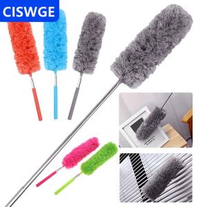 [COD] CISWGE AUTOPARTS Có Thể Thu Vào Khăn Lau Bụi Thép Không Gỉ Dài Xử Lý Bụi Bàn Chải Xe Hộ Gia Đình Công Cụ Làm Sạch Sợi Nhỏ Bụi Bàn Chải