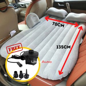 Car Mattress Bed Air Inflatable Mattress Bed Back Seat Multi functional Sofa Pillow Outdoor Camping Mat Travel Holiday