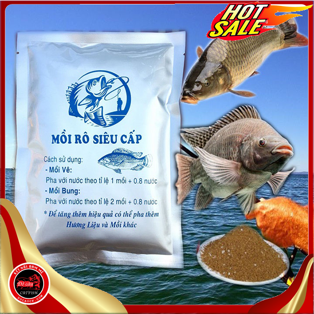 GÓI MỒI CÂU CÁ RÔ PHI,CHÉP SIÊU CẤP-MỒI CÂU CÁ RÔ PHI,CHÉP,MÈ SIÊU NHẠY-MỒI CÂU CÁ CÓ VẢY