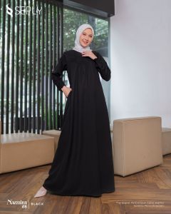 SEPLY GAMIS NAMIRA 08 \\ DRESS GAMIS SEPLY TERBARU 08 (BLACK GREY MAROON NAVY)