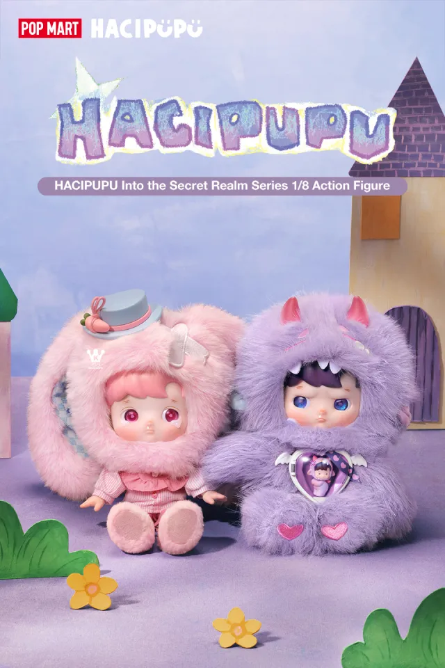 POP MART HACIPUPU Into the Secret Realm Series 1/8 Action Figure