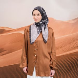 Shafira - Rocha Printed Scarf | Hijab Segi Empat Motif