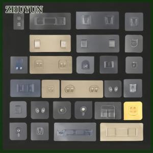 ZHUYUN 1 cái móc mạnh mẽ Viscose không đánh dấu tường móc nhiều Thông số kỹ thuật có thể chọn để treo tường khóa