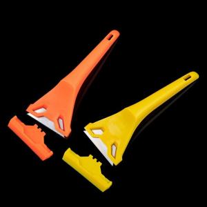 CYI47 หัวเหล็ก พกพาสะดวก ความงามตะเข็บ เครื่องมือช่าง ด้ามยาว ที่ขูดกระจก พลั่วทำความสะอาด เครื่องมือขูด เกรียงฉาบปูน