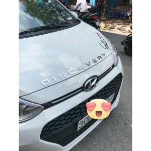Tem chữ Discovery dán xe đề can discovery 3D nổi dán xe ô tô