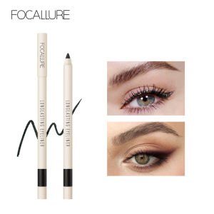 FOCALLURE Long-lasting Gel Eyeliner Pencil Waterproof Easy To Wear Black Liner Pen Eye Makeup
