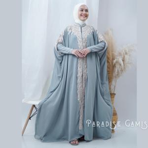 Baju Kaftan Wanita Bordir Pesta Mewah