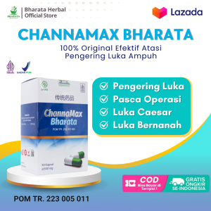 Channamax Bharata - Obat Pengering Luka Pasca Operasi Obat Luka Caesar Luka Diabetes Ampuh Original