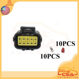 1PCS 10 PIN SCANIA G/P/R SERIES NEW HEAD LAMP SOCKET CONNECTOR 10pin