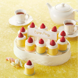 Back-to-life drivers gadget party display table household automatic rotary dessert machine
