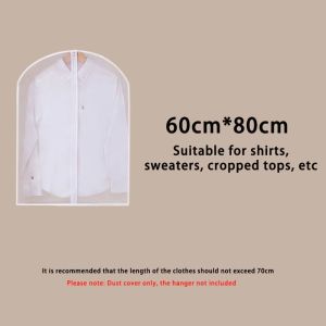 Ecoplanet Clothes dust-proof cover bag Hanging clothes dust-proof cover Hanging fabric made of washable PEVA material