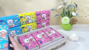 【BUY 10 TAKE 2】Lam Pure 8D cute puppy packaging napkins 300 pieces * 12packs cute home napkins convenient and simple Free Shipping tissue