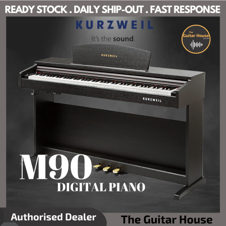 Kurzweil M90 Digital Piano, Simulated Rosewood(SR) (M90SR) (M90 SR