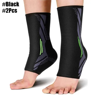 1Pair Sports Ankle Brace Compression Sleeves Plantar Fasciitis Sock for Achilles Tendonitis Joint Pain Reduces Swelling Heel Spur Pain