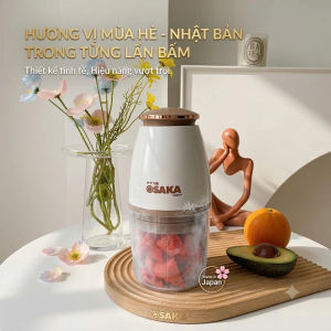 Máy Xay Cầm Tay 700ml Cao Cấp Công Suất 350W Chế Biến Món Ăn Trong Chớp
