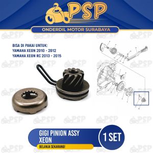 Gigi Pinion Assy Xeon - Gear Ger Selahan Engkol Kick Stater Yamaha Xeon Karbu Xeon RC Xeon GT 125