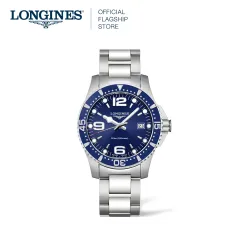 LONGINES HYDROCONQUEST 39MM SUNRAY BLUE DIAL AUTOMATIC WOMEN S