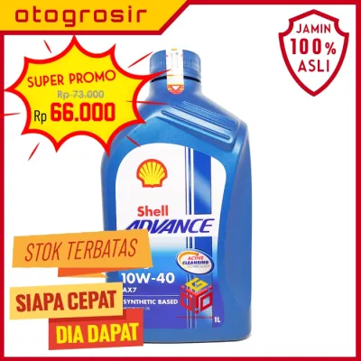 SHELL - OLI SHELL ADVANCE 4T AX7 1L 10W-40