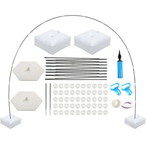 Large Balloon Arch Kit Balloon Display Stand with Water-fillable Base for Party Supplies