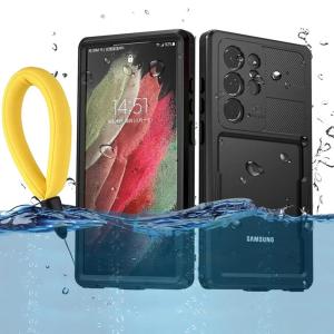 IP68 Full Sealed Transparent Waterproof Case For Samsung S25 S24 S23 Ultra Plus Diving Shockproof Protect Cover Screen Protector