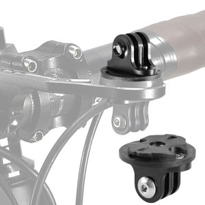 【NEW】 Cycling Bike Mount Holder Aluminum Alloy Camera Adapter for Garmin Gopro Bike Light Mounting Equipment for Outdoor Sports