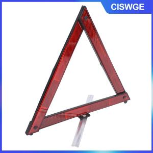 CISWGE Xe Tripod gấp dừng dấu hiệu phản xạ xe khẩn cấp sự cố cảnh báo tam giác màu đỏ phản xạ an toàn nguy hiểm