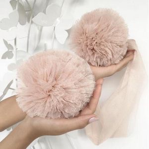 NCNC(OKDEALS01) สไตล์นอร์ดิก ฤดูร้อนฤดูร้อนฤดูร้อน เจ้าหญิงสำหรับเด็ก อุปกรณ์ตกแต่งห้อง สำหรับทารกเด็ก ที่แขวนผ้าม่าน ลูกบอลตาข่ายกลม เครื่องประดับตาข่ายสำหรับตกแต่ง เครื่องประดับคลุมเตียง อุปกรณ์เสริมมุ้งกันยุง