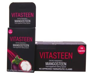 Vitasteen Mangosteen 500mg Capsule Food Supplement box of 100s