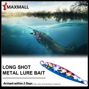 【New Arrival】 โลหะหล่อจิ๊กช้อนชายฝั่งหล่อปลาทะเลเบสตกปลาล่อรอก