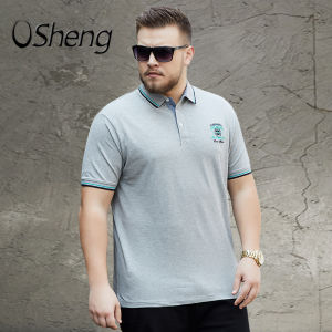 Vsheng Cỡ Lỡn Polo T Áo Sơ Mi Cho Nam Cỡ Lớn Độ Đàn Hồi Cổ Áo Tay Ngắn M Để 6XL Quá Khổ Áo Mềm