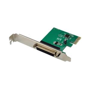 PCIe to Parallel Port Data Transmission PCIE to DB25 Printer Adapter with Low Profile Bracket for Business